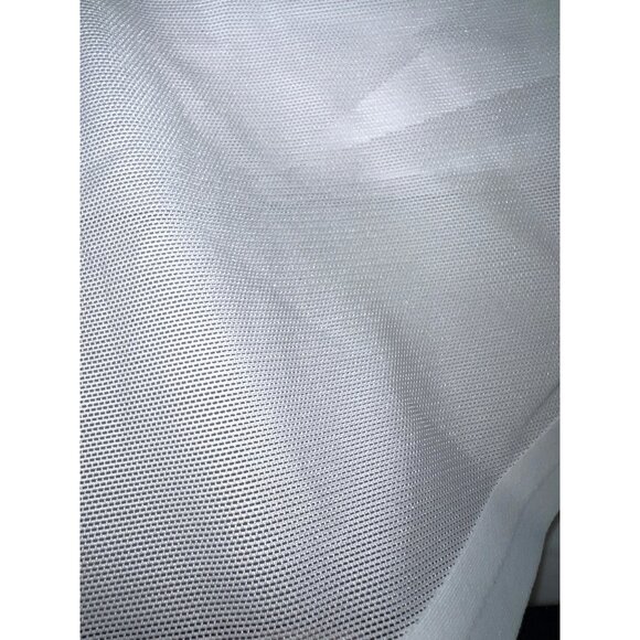 Athleta White Mesh-Back Raglan Tee Shirt Large - Picture 4 of 4